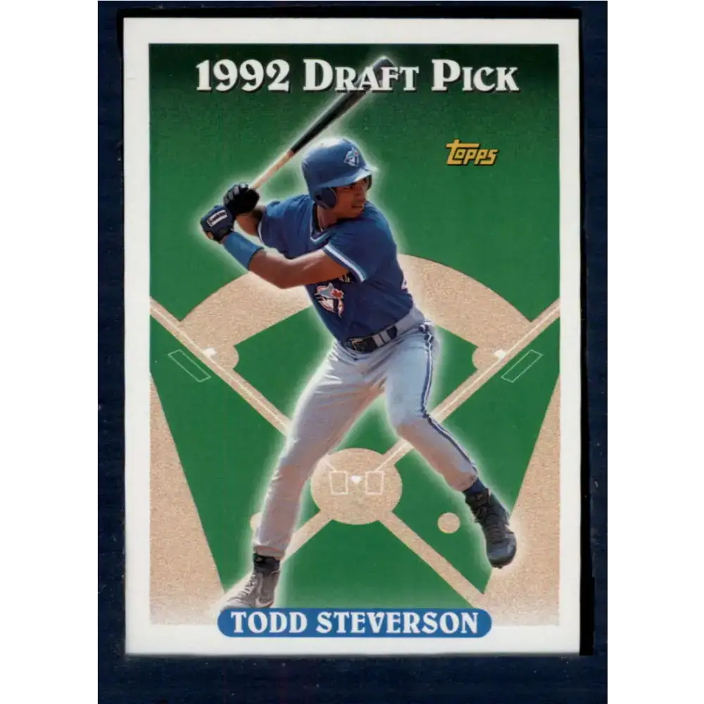 1993 Topps #269 Todd Steverson NM-MT RC Rookie Toronto Blue Jays Baseball Card - Baseball Card Single