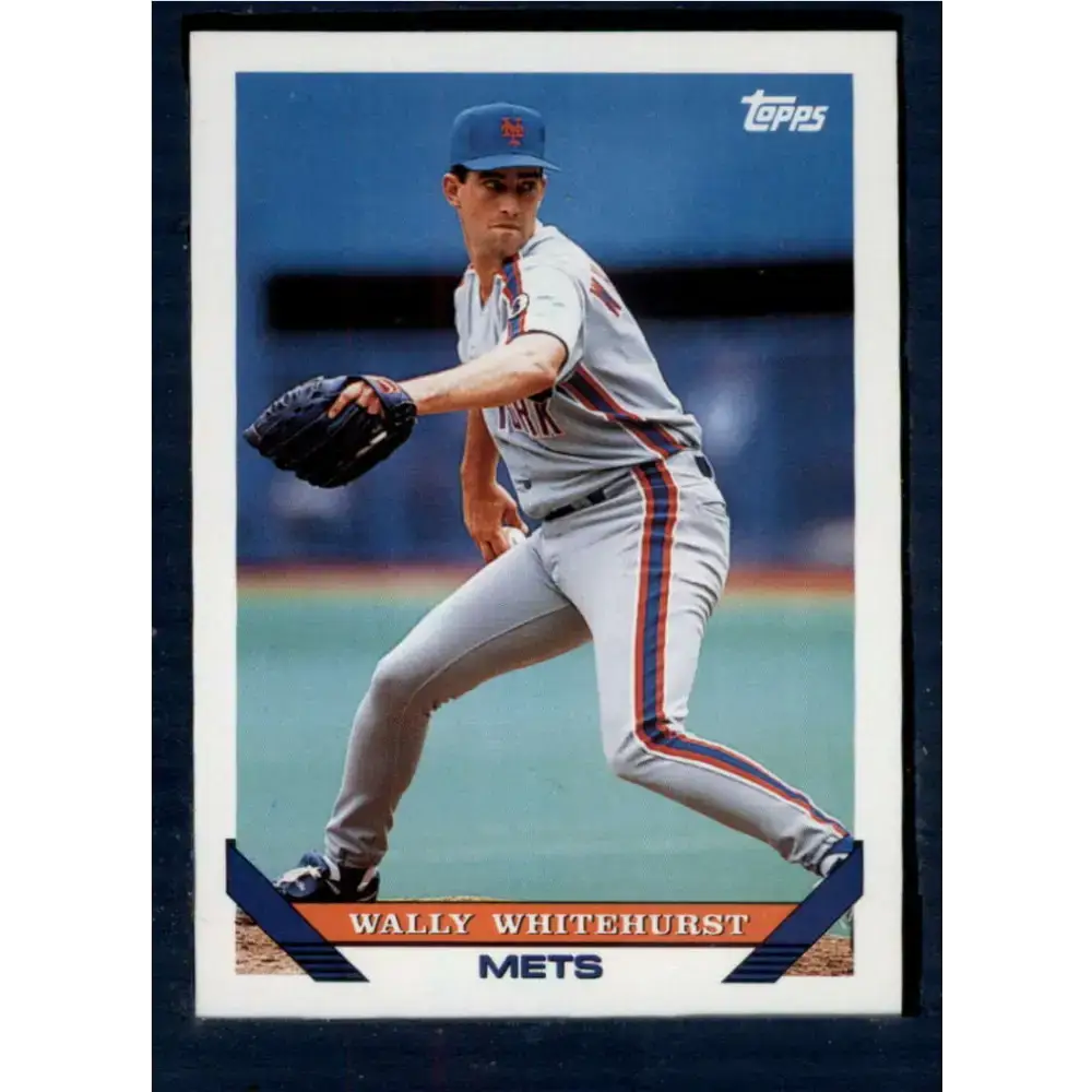 1993 Topps #271 Wally Whitehurst NM-MT New York Mets Baseball Card - Baseball Card Single