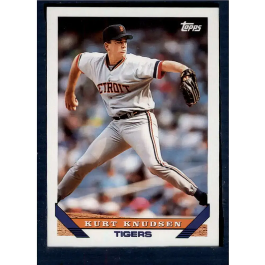 1993 Topps #272 Kurt Knudsen NM-MT Detroit Tigers Baseball Card
