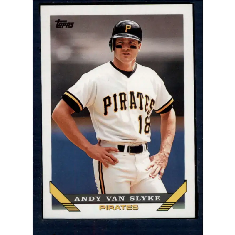 1993 Topps #275 Andy Van Slyke NM-MT Pittsburgh Pirates Baseball Card