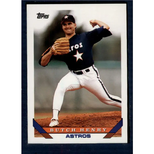 1993 Topps #281 Butch Henry NM-MT Houston Astros Baseball Card