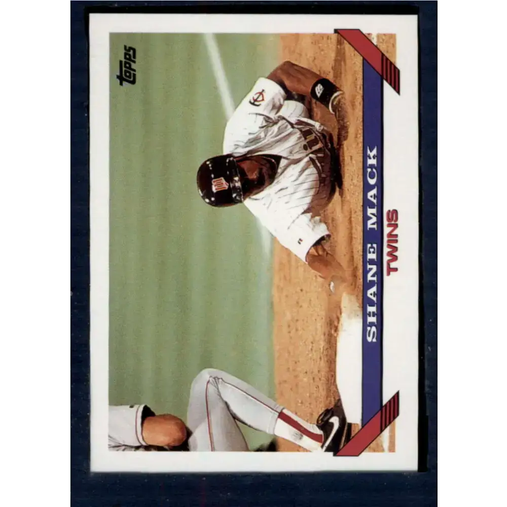 1993 Topps #282 Shane Mack NM-MT Minnesota Twins Baseball Card - Baseball Card Single