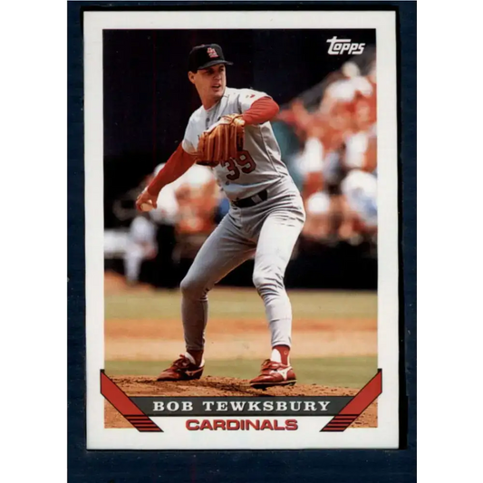 1993 Topps #285 Bob Tewksbury NM-MT St. Louis Cardinals Baseball Card - Baseball Card Single