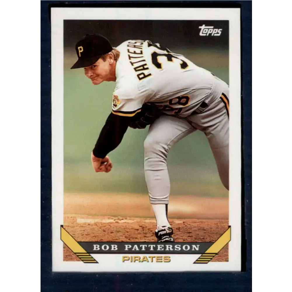 1993 Topps #299 Bob Patterson NM-MT Pittsburgh Pirates Baseball Card - Baseball Card Single