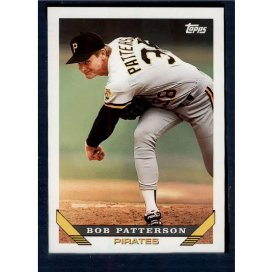 1993 Topps #299 Bob Patterson NM-MT Pittsburgh Pirates Baseball Card - Baseball Card Single