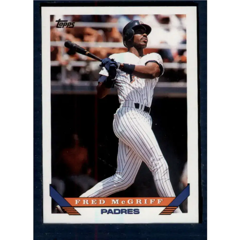 1993 Topps #30 Fred McGriff NM-MT San Diego Padres Baseball Card - Baseball Card Single