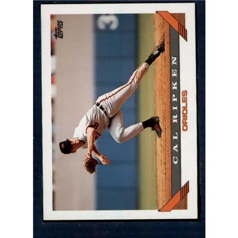 1993 Topps #300 Cal Ripken Jr. NM-MT Baltimore Orioles Baseball Card - Baseball Card Single