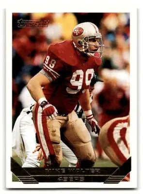 Football trading card of Michael Walter from 1993 Topps #303 Walter Gold