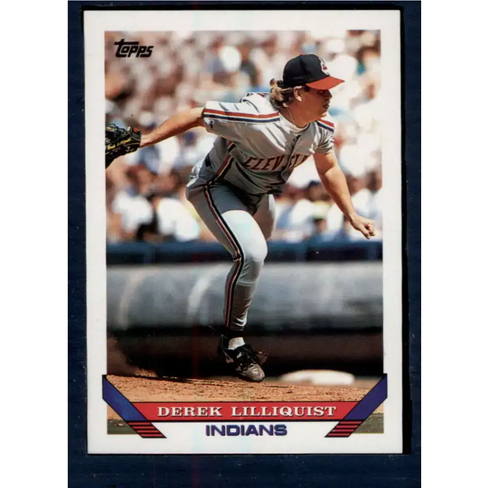1993 Topps #31 Derek Lilliquist NM-MT Cleveland Indians Baseball Card
