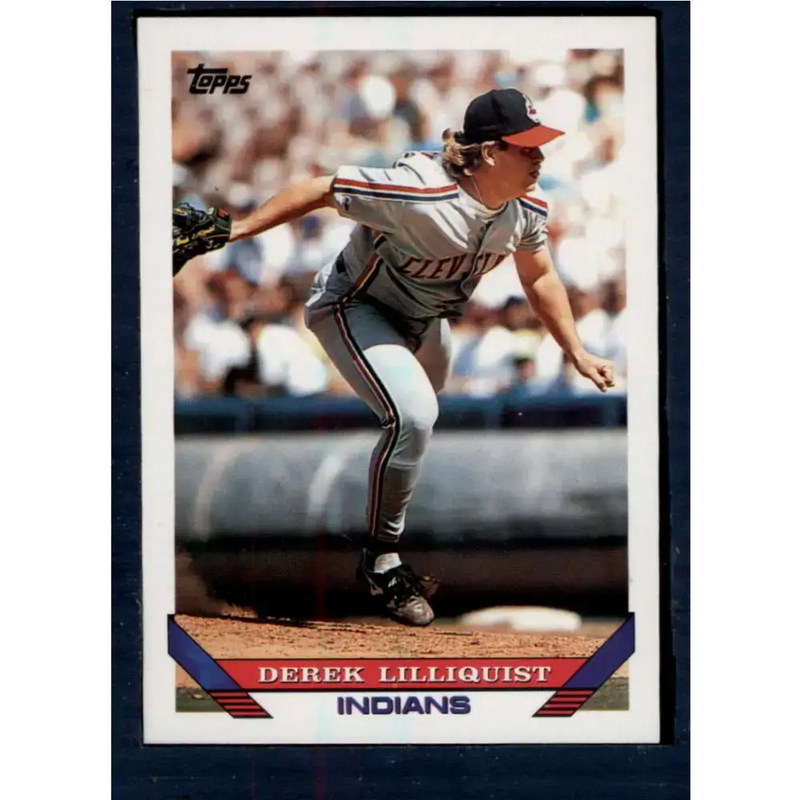 1993 Topps #31 Derek Lilliquist NM-MT Cleveland Indians Baseball Card