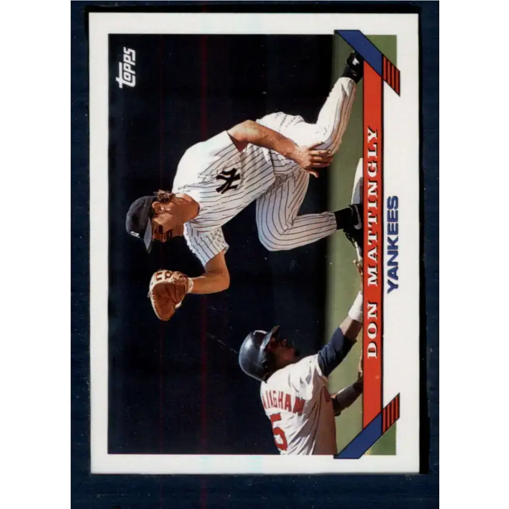 1993 Topps #32 Don Mattingly NM-MT New York Yankees Baseball Card - Baseball Card Single