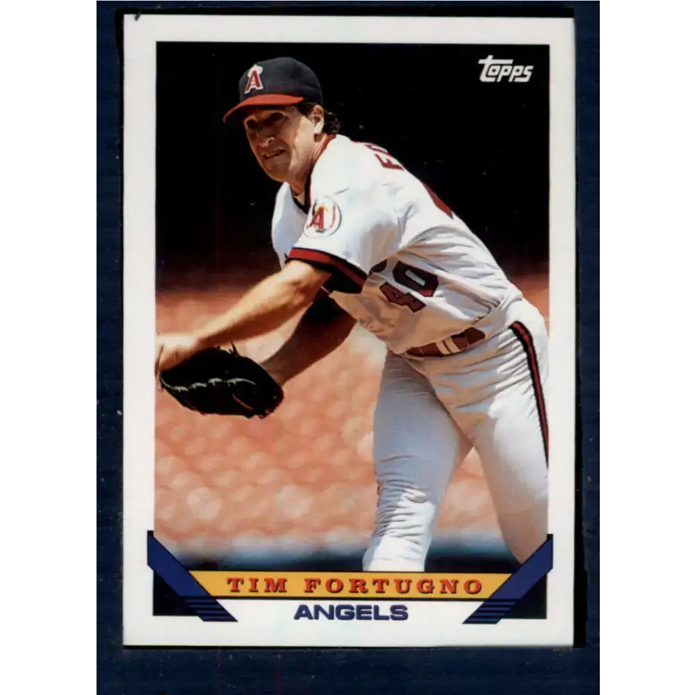 1993 Topps #320 Tim Fortugno NM-MT California Angels Baseball Card