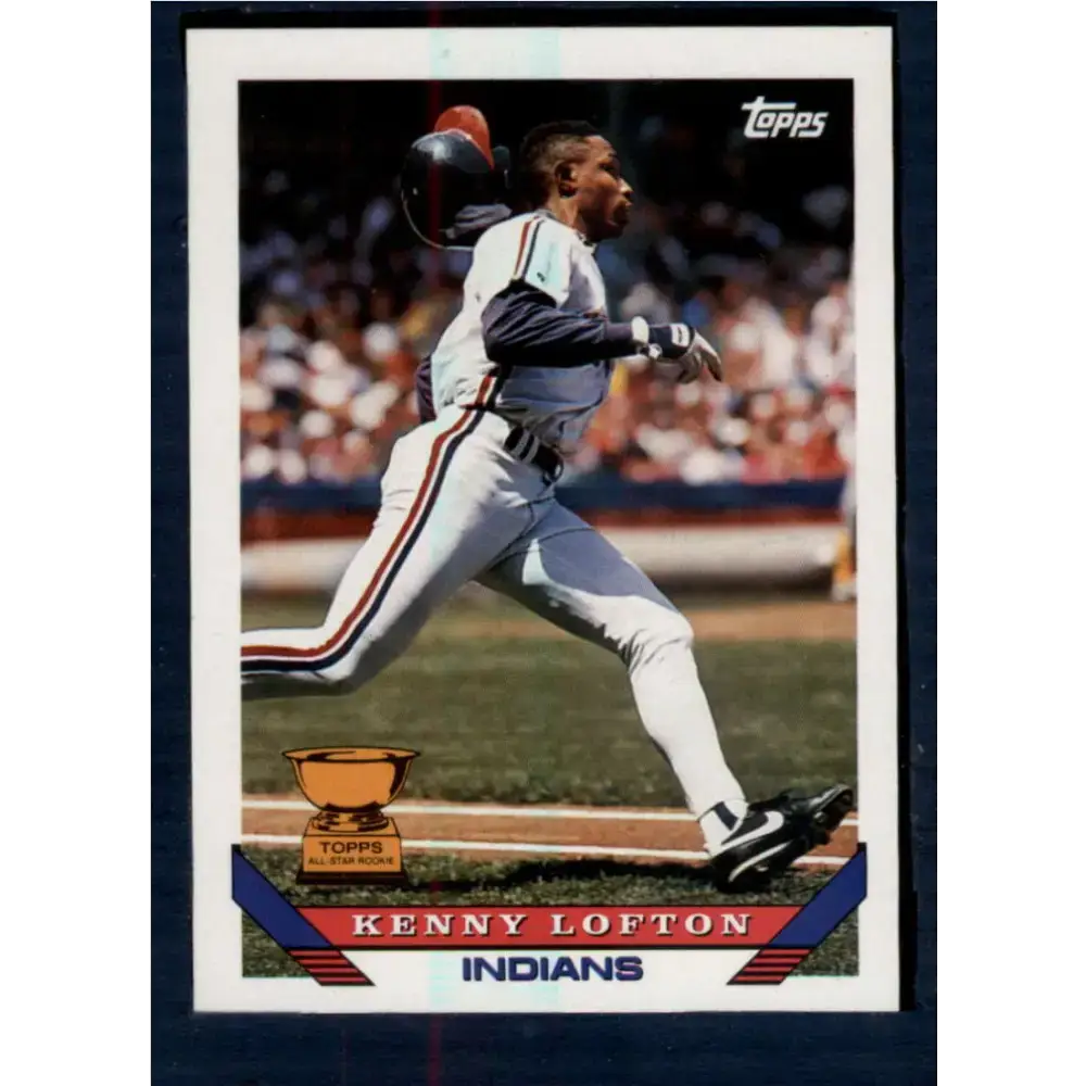 1993 Topps #331 Kenny Lofton NM-MT Cleveland Indians Baseball Card - Baseball Card Single