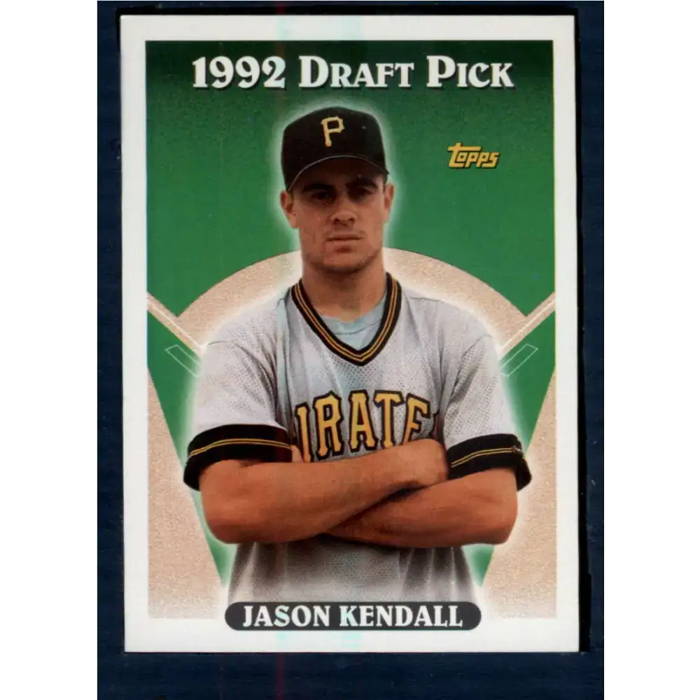 1993 Topps #334 Jason Kendall NM-MT RC Rookie Pittsburgh Pirates Baseball Card - Baseball Card Single