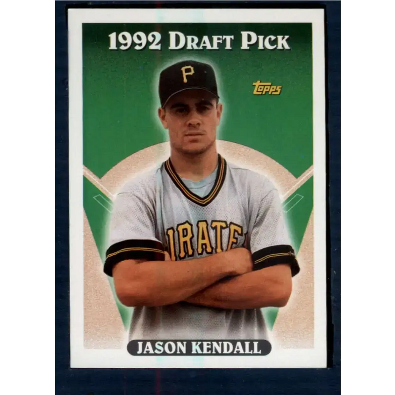 1993 Topps #334 Jason Kendall NM-MT RC Rookie Pittsburgh Pirates Baseball Card - Baseball Card Single