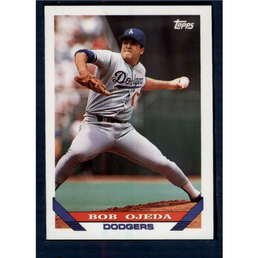 1993 Topps #338 Bob Ojeda NM-MT Los Angeles Dodgers Baseball Card