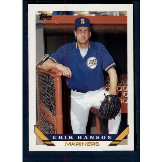 1993 Topps #342 Erik Hanson NM-MT Seattle Mariners Baseball Card