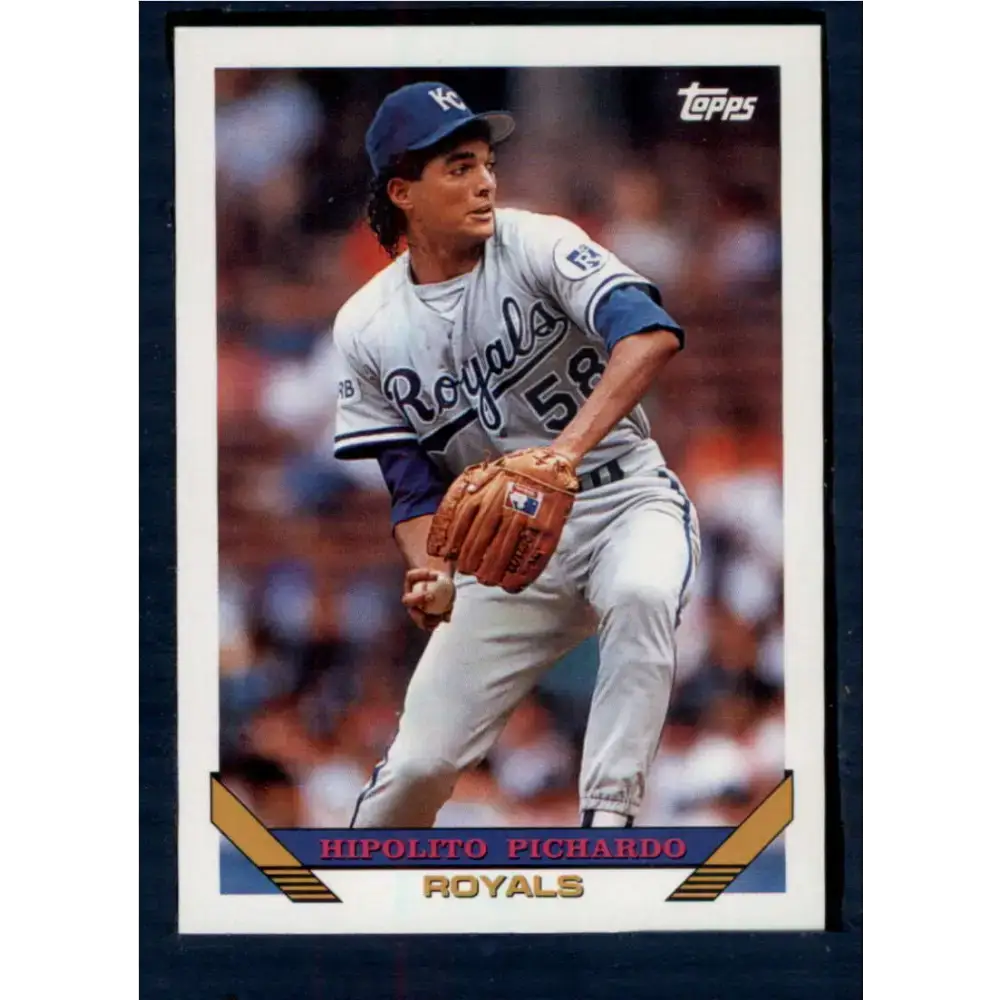 1993 Topps #349 Hipolito Pichardo NM-MT Kansas City Royals Baseball Card