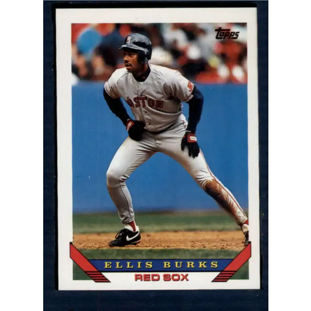 1993 Topps #351 Ellis Burks NM-MT Boston Red Sox Baseball Card - Baseball Card Single