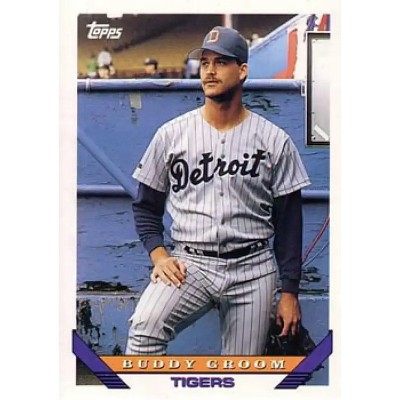 1993 Topps #353 Buddy Groom NM-MT Detroit Tigers Baseball Card