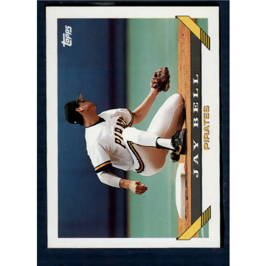 1993 Topps #354 Jay Bell NM-MT Pittsburgh Pirates Baseball Card - Baseball Card Single