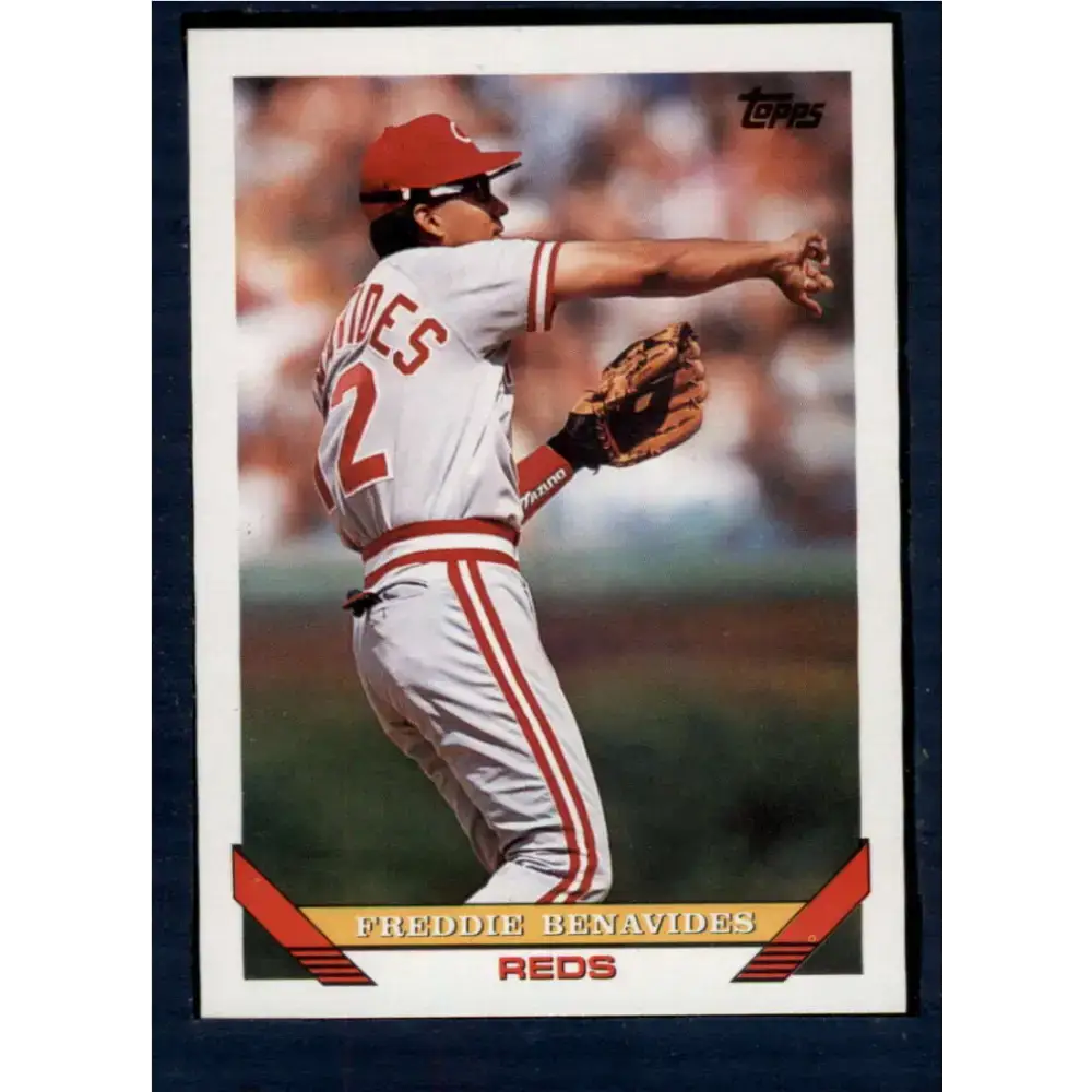 1993 Topps #356 Freddie Benavides NM-MT Cincinnati Reds Baseball Card - Baseball Card Single