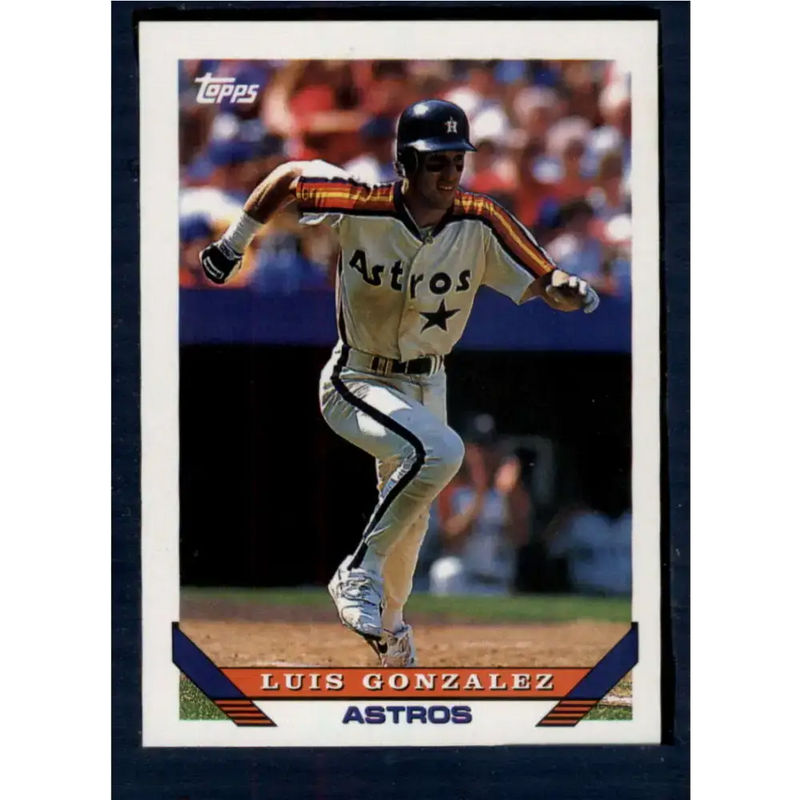 1993 Topps #362 Luis Gonzalez NM-MT Houston Astros Baseball Card - Baseball Card Single
