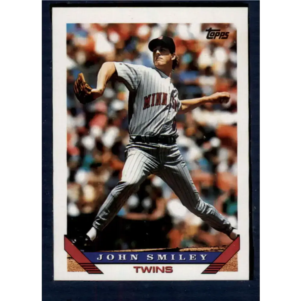 1993 Topps #363 John Smiley NM-MT Minnesota Twins Baseball Card - Baseball Card Single