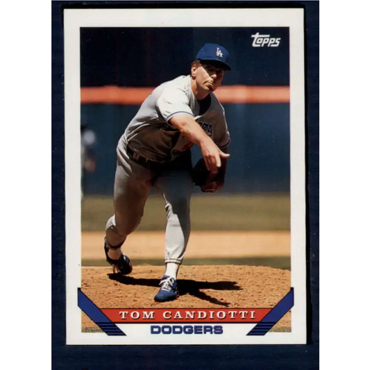 1993 Topps #365 Tom Candiotti NM-MT Los Angeles Dodgers Baseball Card