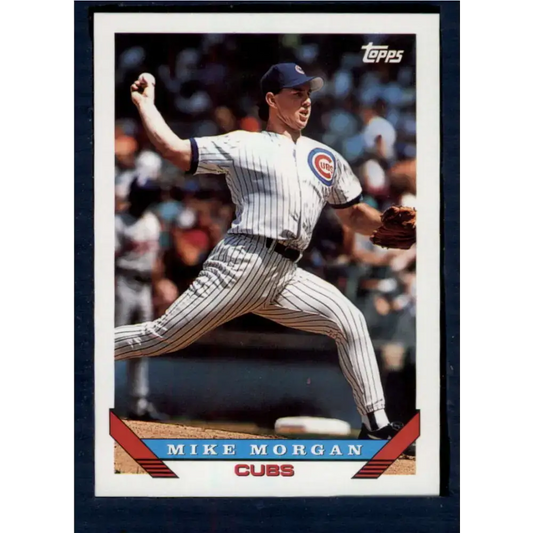 1993 Topps #373 Mike Morgan NM-MT Chicago Cubs Baseball Card
