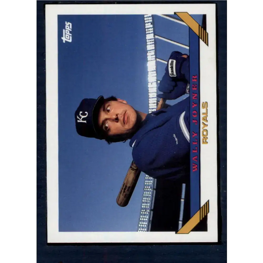 1993 Topps #375 Wally Joyner NM-MT Kansas City Royals Baseball Card - Baseball Card Single