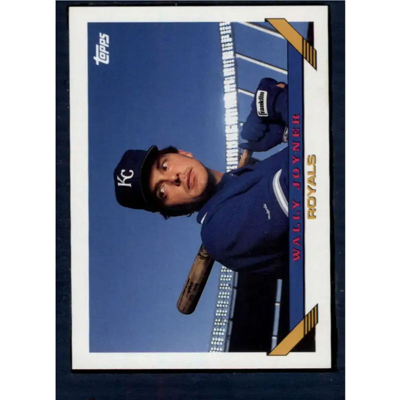 1993 Topps #375 Wally Joyner NM-MT Kansas City Royals Baseball Card - Baseball Card Single