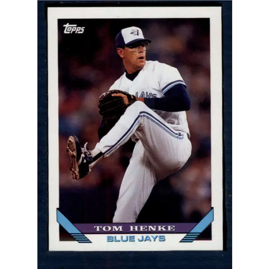 1993 Topps #376 Tom Henke NM-MT Toronto Blue Jays Baseball Card