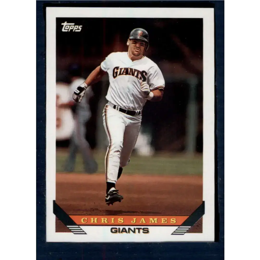 1993 Topps #38 Chris James NM-MT San Francisco Giants Baseball Card - Baseball Card Single
