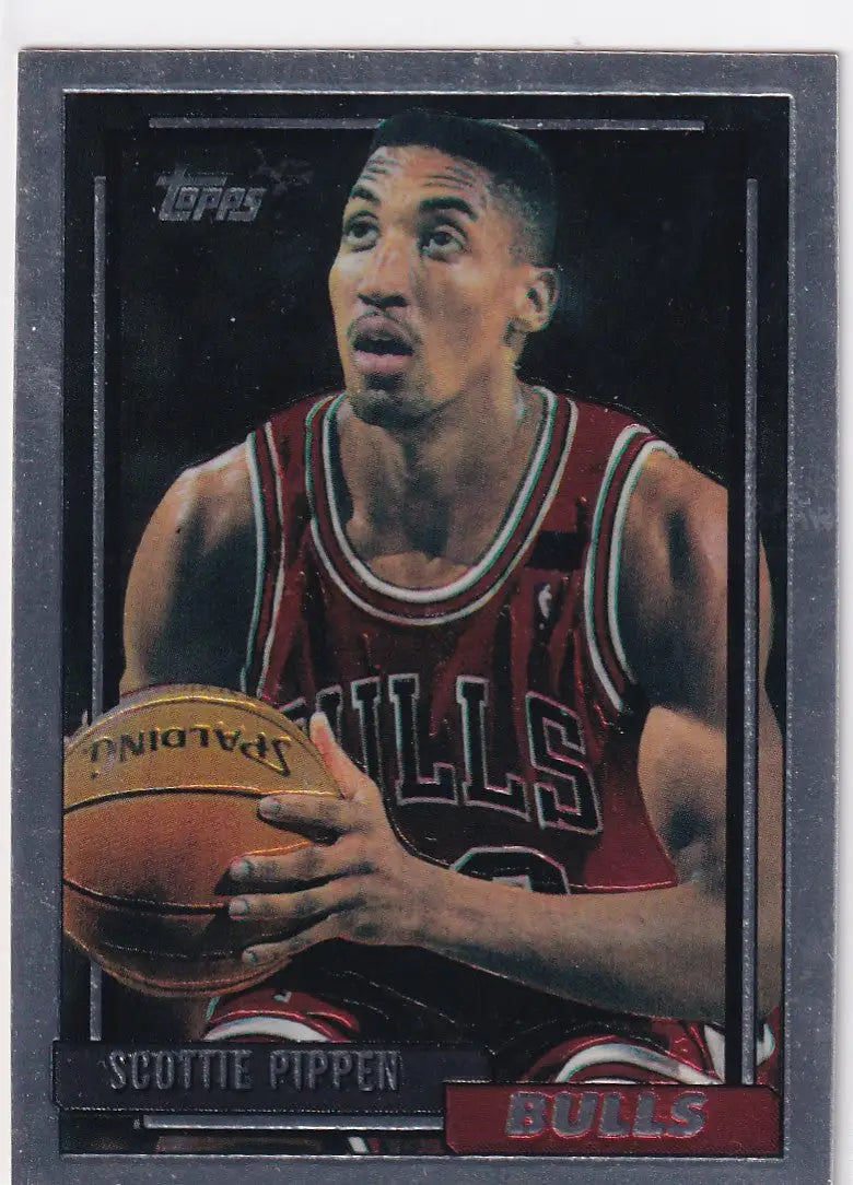 1993 TOPPS #389 SCOTTIE PIPPEN- CHICAGO BULLS - Basketball Card Single