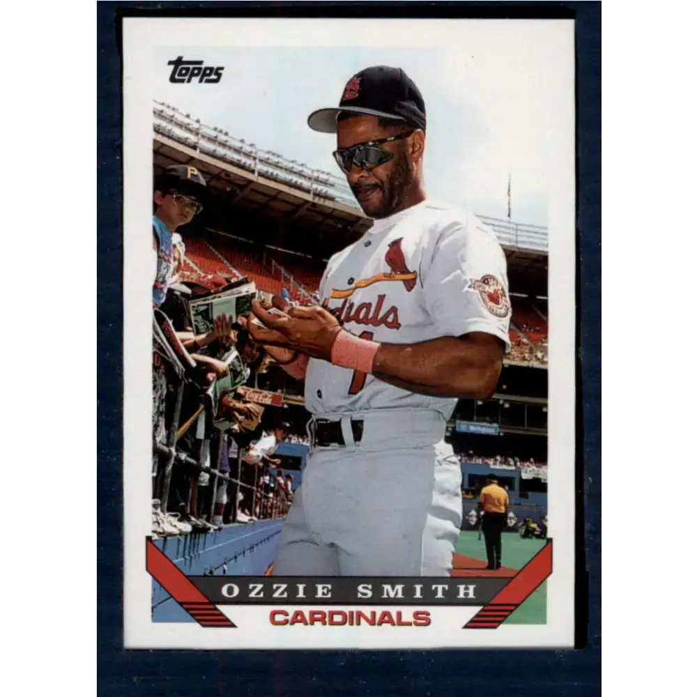 1993 Topps #40 Ozzie Smith NM-MT St. Louis Cardinals Baseball Card - Baseball Card Single