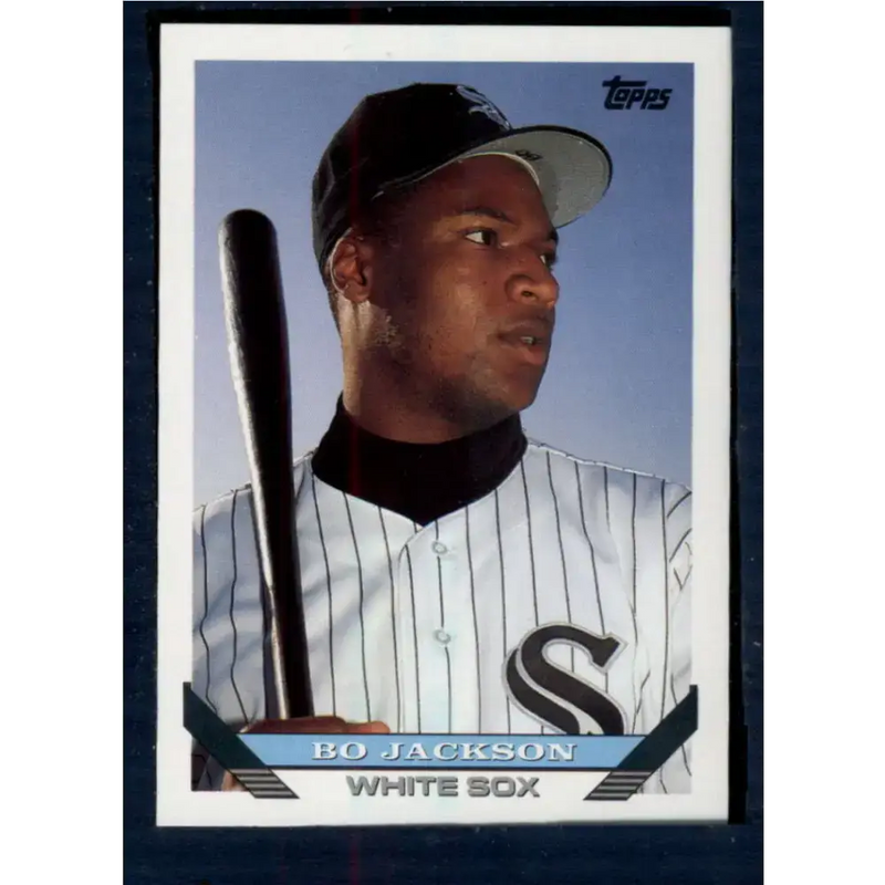 1993 Topps #400 Bo Jackson NM-MT Chicago White Sox Baseball Card - Baseball Card Single