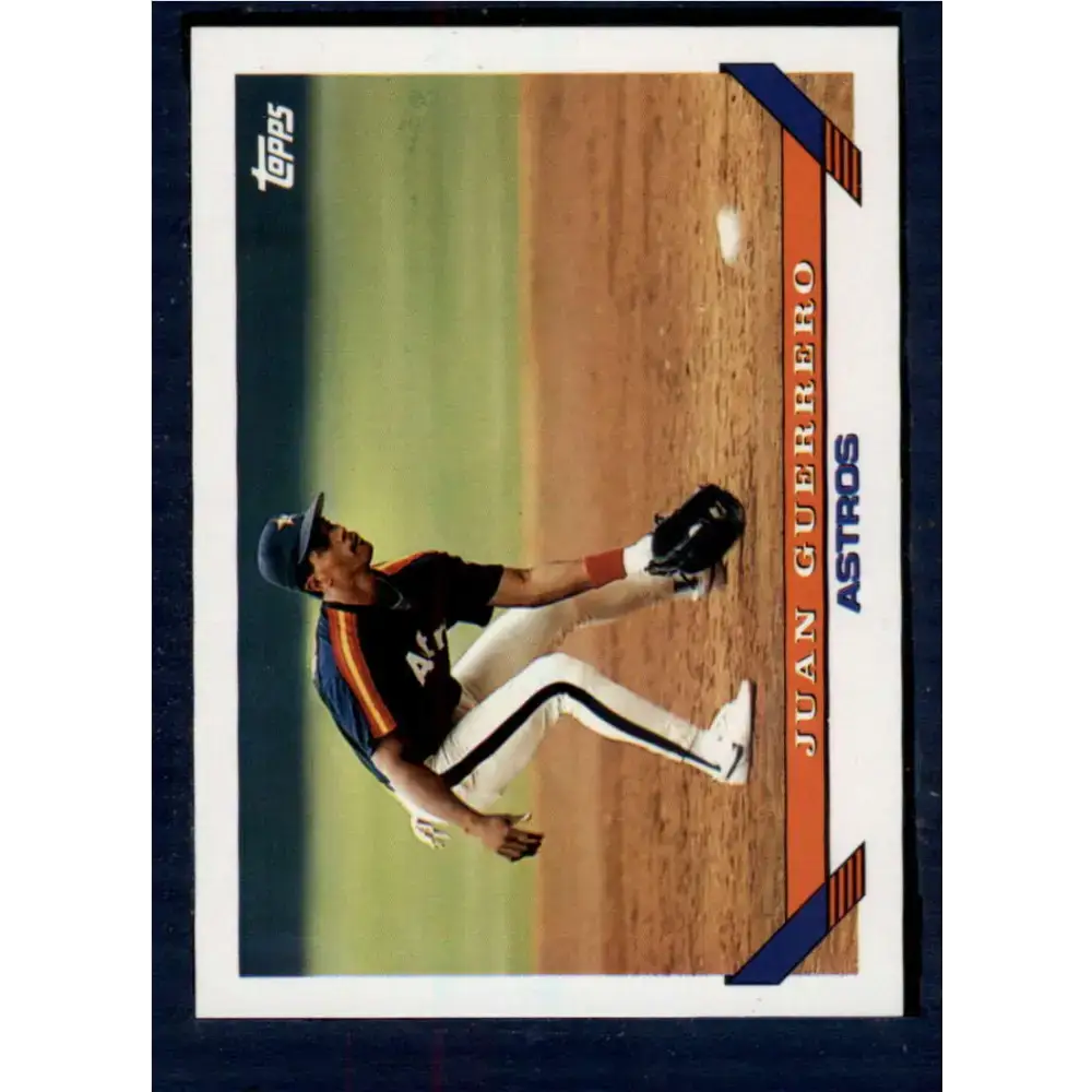 1993 Topps #414 Juan Guerrero NM-MT Houston Astros Baseball Card - Baseball Card Single