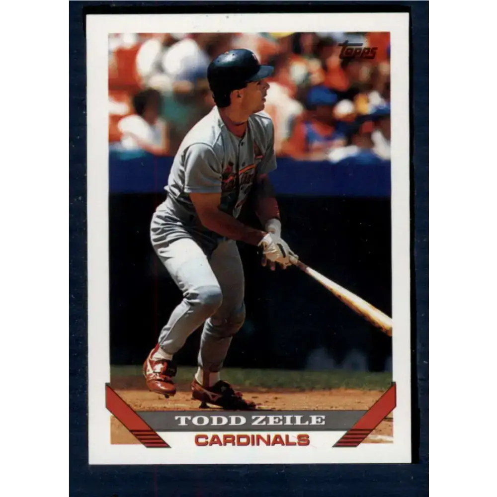 1993 Topps #428 Todd Zeile NM-MT St. Louis Cardinals Baseball Card - Baseball Card Single