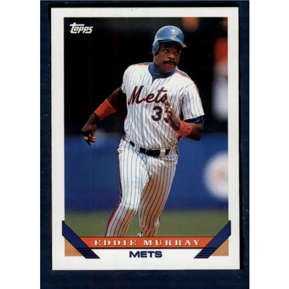 1993 Topps #430 Eddie Murray NM-MT New York Mets Baseball Card - Baseball Card Single