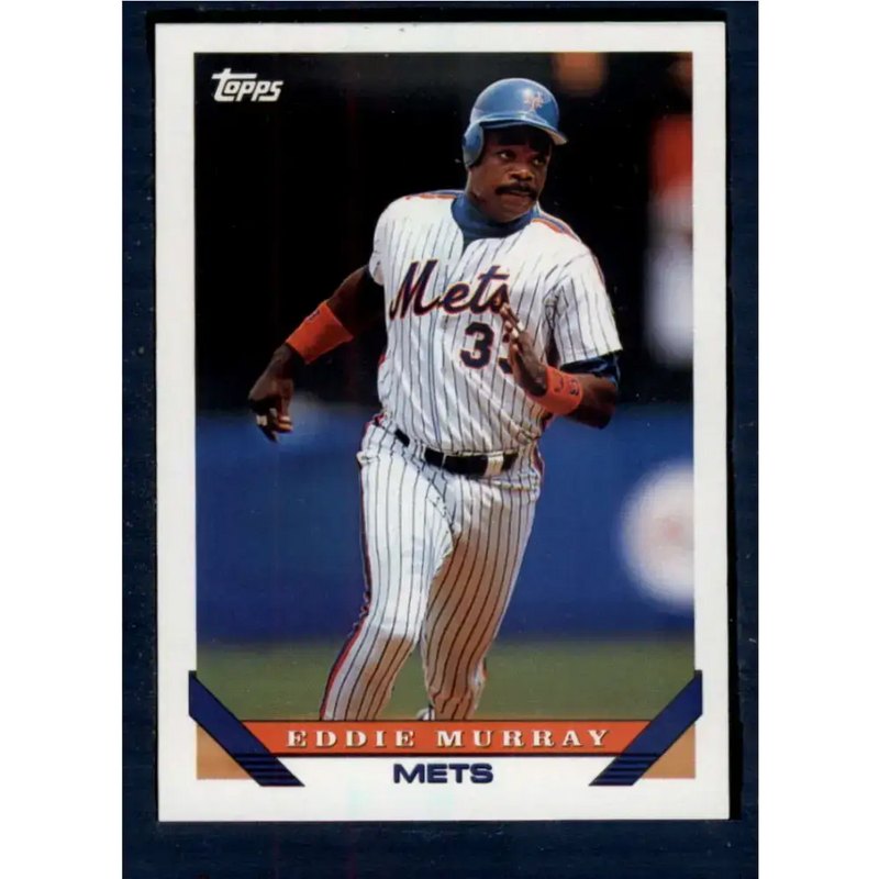 1993 Topps #430 Eddie Murray NM-MT New York Mets Baseball Card - Baseball Card Single