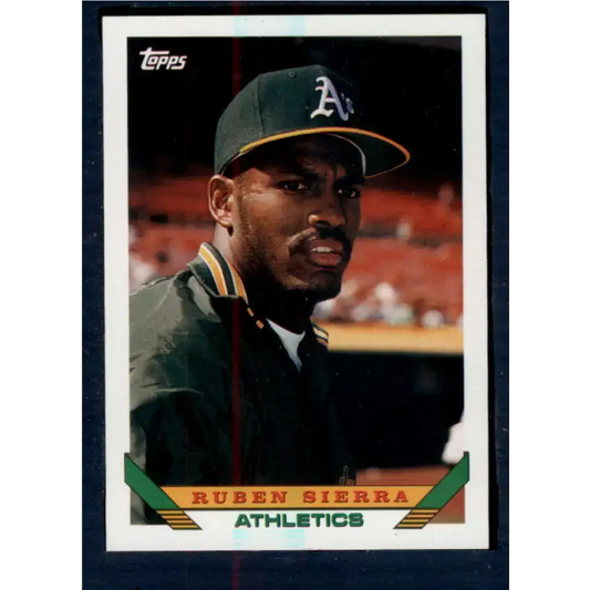 1993 Topps #440 Ruben Sierra NM-MT Oakland Athletics Baseball Card