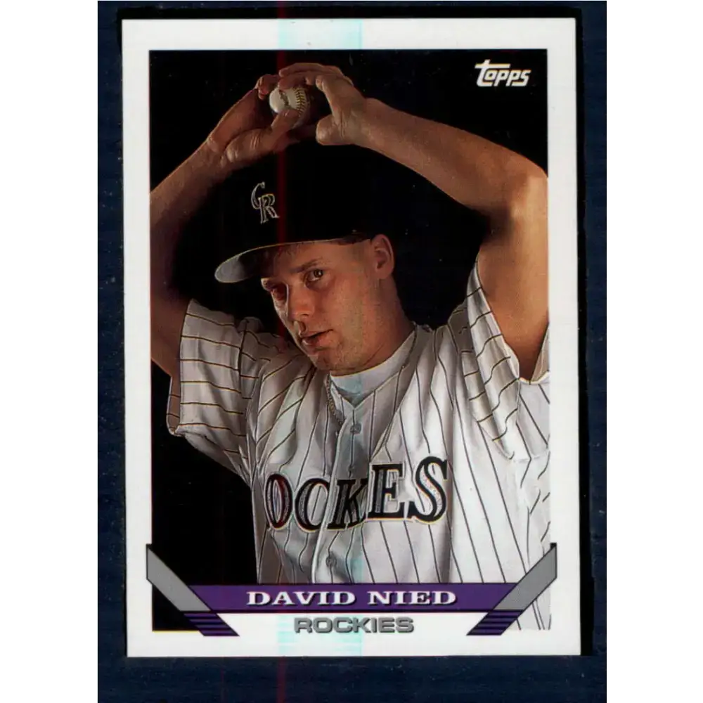 1993 Topps #444 David Nied NM-MT Colorado Rockies Baseball Card