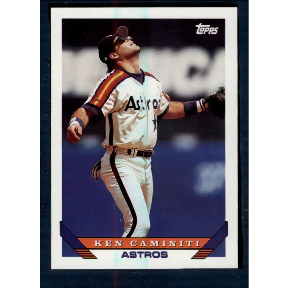 1993 Topps #448 Ken Caminiti NM-MT Houston Astros Baseball Card - Baseball Card Single