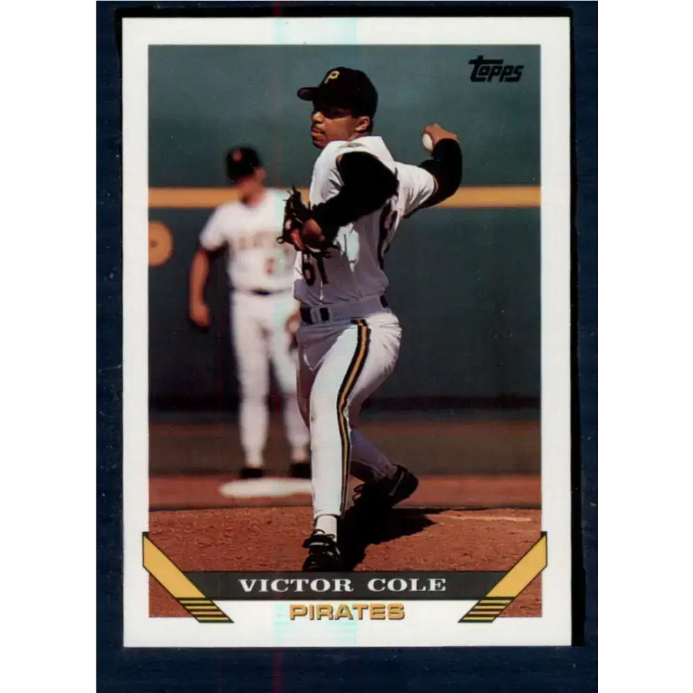1993 Topps #453 Victor Cole NM-MT Pittsburgh Pirates Baseball Card