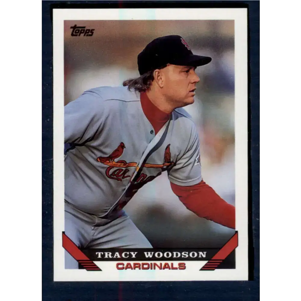 1993 Topps #457 Tracy Woodson NM-MT St. Louis Cardinals Baseball Card - Baseball Card Single