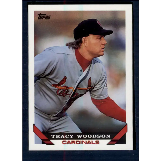 1993 Topps #457 Tracy Woodson NM-MT St. Louis Cardinals Baseball Card - Baseball Card Single