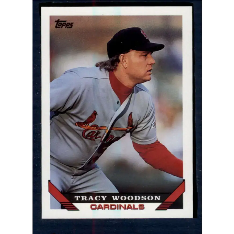 1993 Topps #457 Tracy Woodson NM-MT St. Louis Cardinals Baseball Card - Baseball Card Single