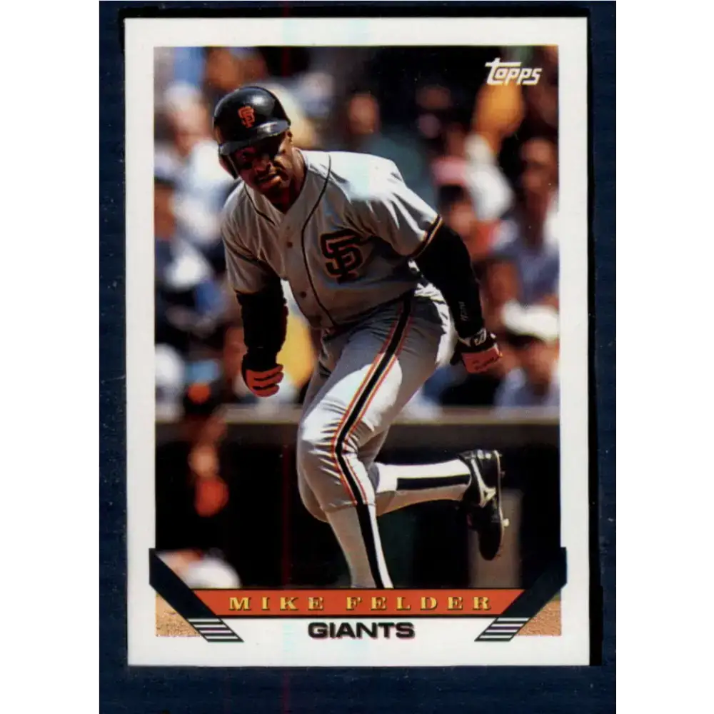 1993 Topps #466 Mike Felder NM-MT San Francisco Giants Baseball Card - Baseball Card Single