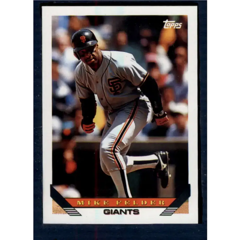 1993 Topps #466 Mike Felder NM-MT San Francisco Giants Baseball Card - Baseball Card Single